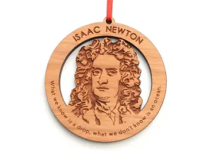 Isaac Newton Ornament