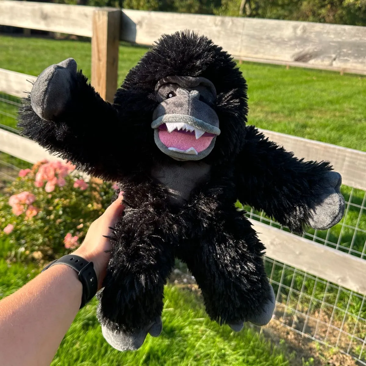 King Kong Gorilla Rope Body Dog Toy - 14"