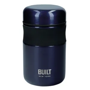 Kitchen Craft Built 490ml Food Jar Blue & Black