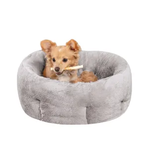 Luxe Fur Hi-Lo Cuddler Pet Bed