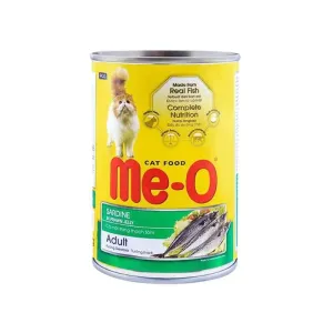 Me-O Canned Adult Cat Food - Sardine in Prawn Jelly 400gm