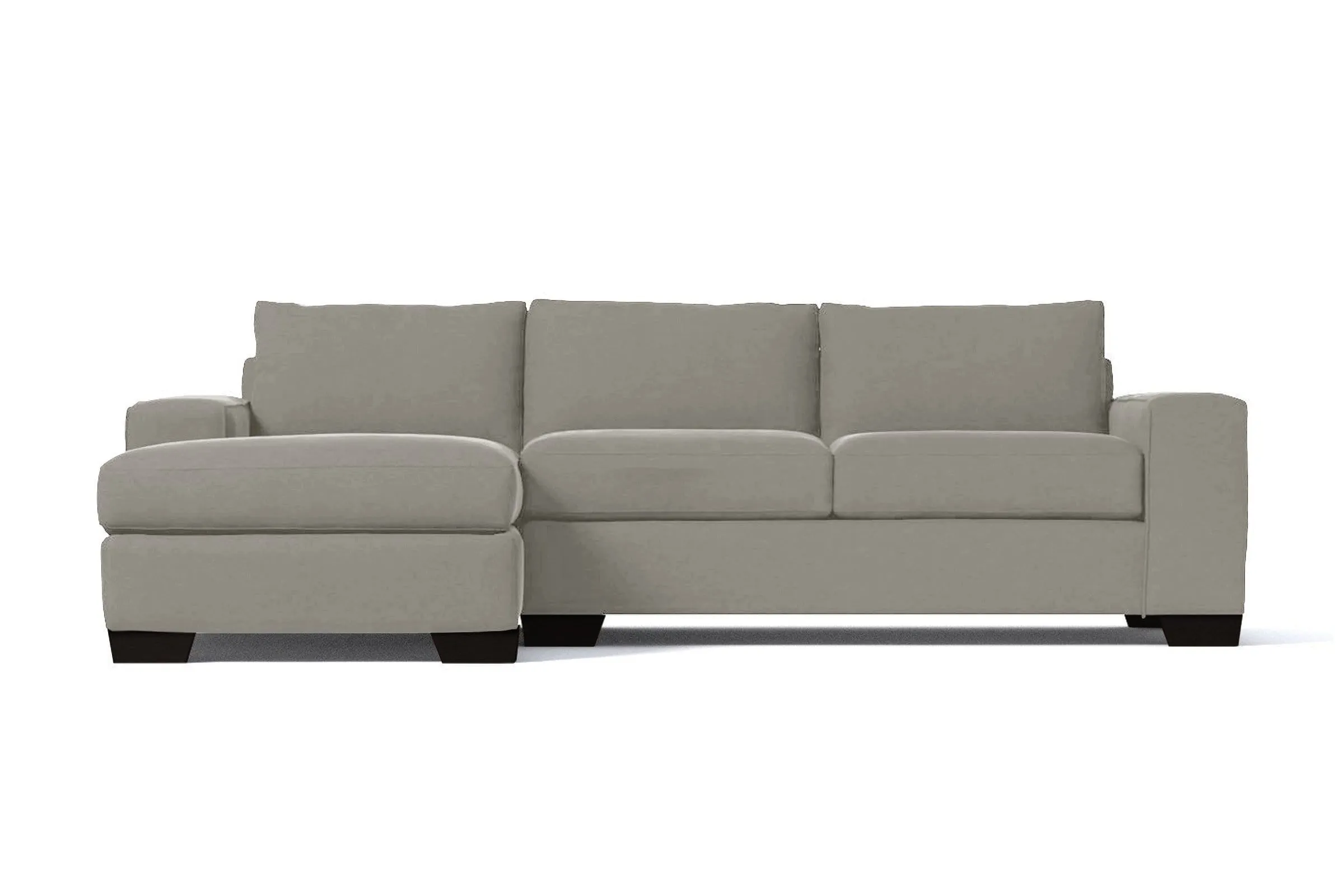 Melrose 2pc Sectional Sofa :: Leg Finish: Espresso / Configuration: LAF - Chaise on the Left