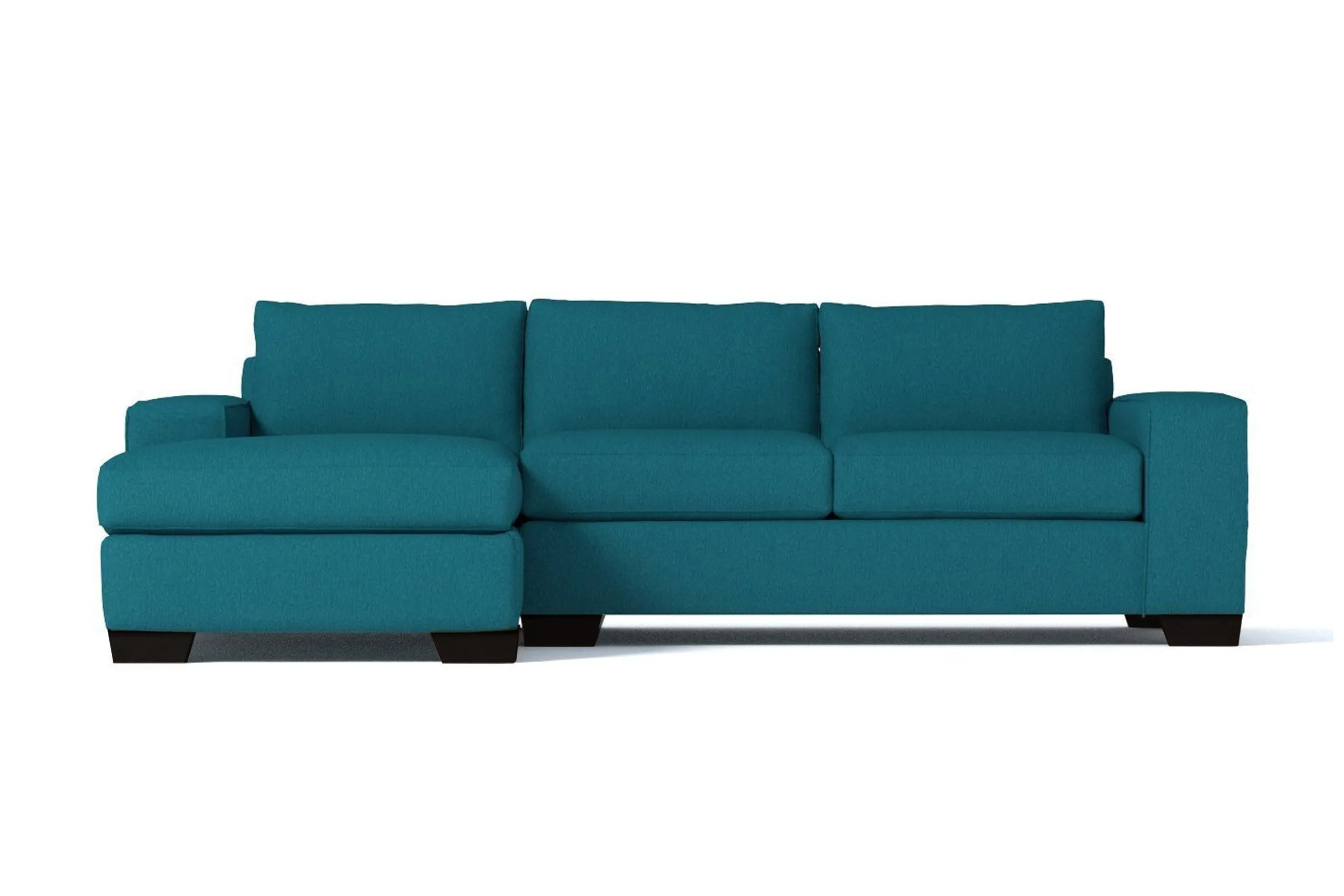 Melrose 2pc Sectional Sofa :: Leg Finish: Espresso / Configuration: LAF - Chaise on the Left