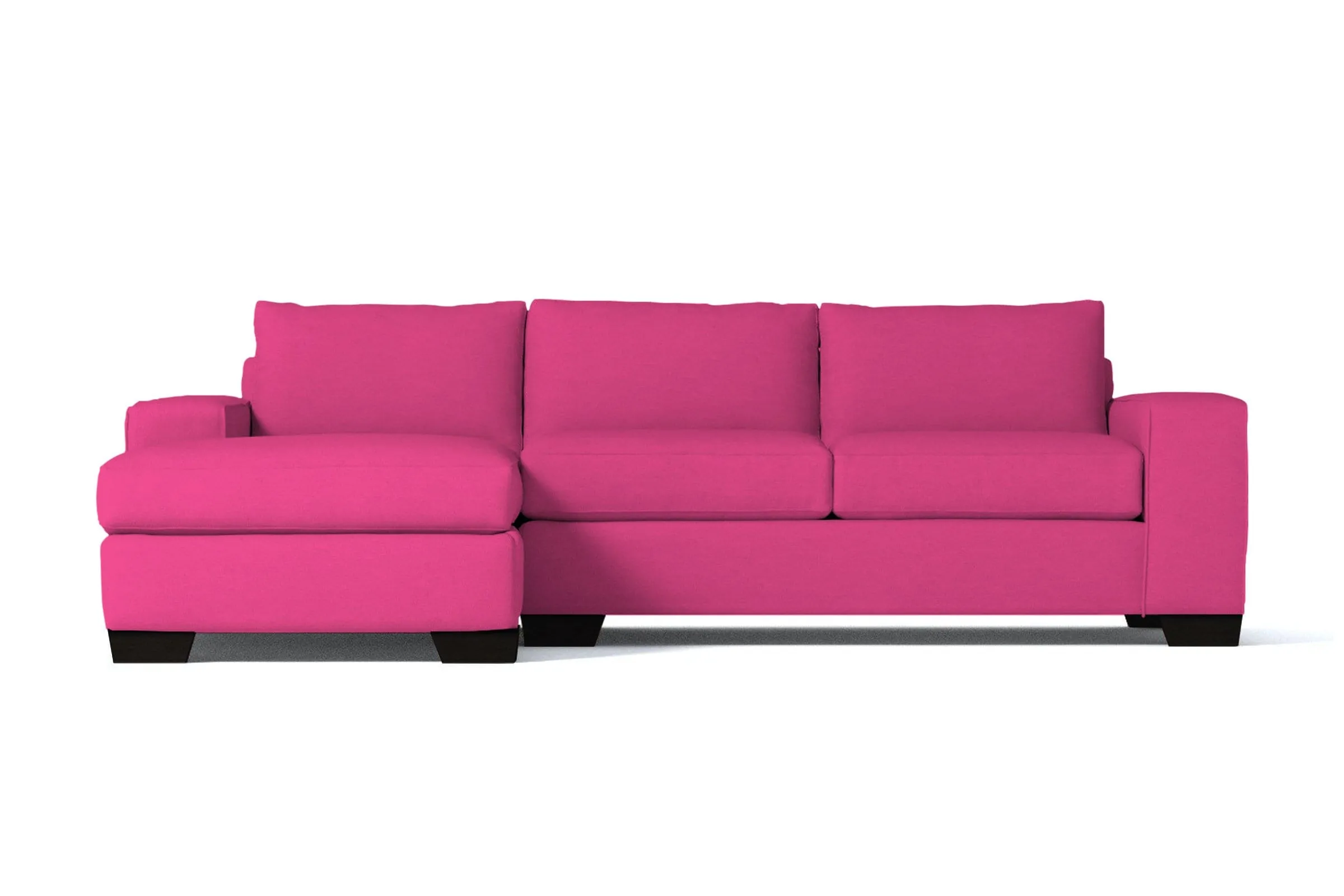 Melrose 2pc Sectional Sofa :: Leg Finish: Espresso / Configuration: LAF - Chaise on the Left