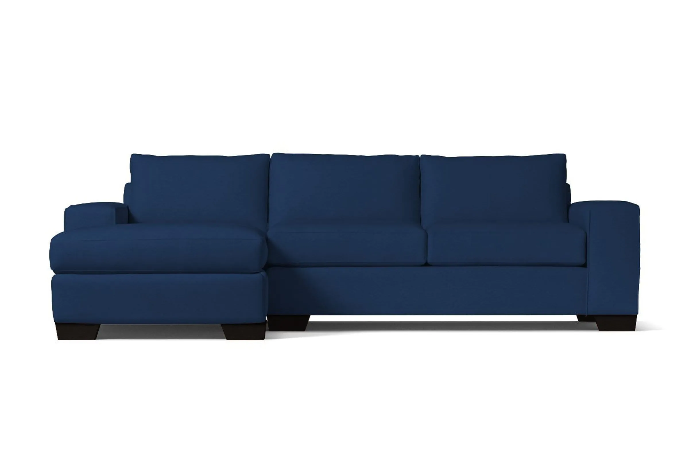 Melrose 2pc Sectional Sofa :: Leg Finish: Espresso / Configuration: LAF - Chaise on the Left