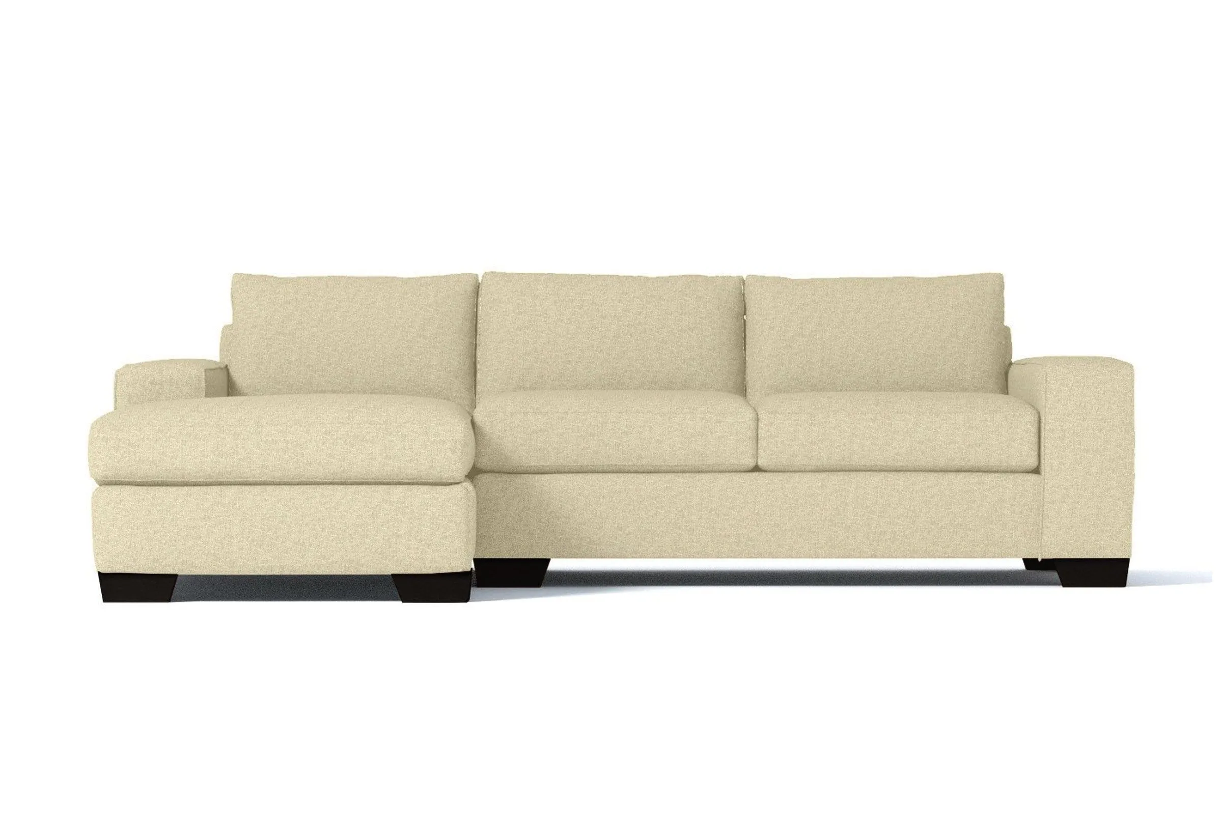 Melrose 2pc Sectional Sofa :: Leg Finish: Espresso / Configuration: LAF - Chaise on the Left