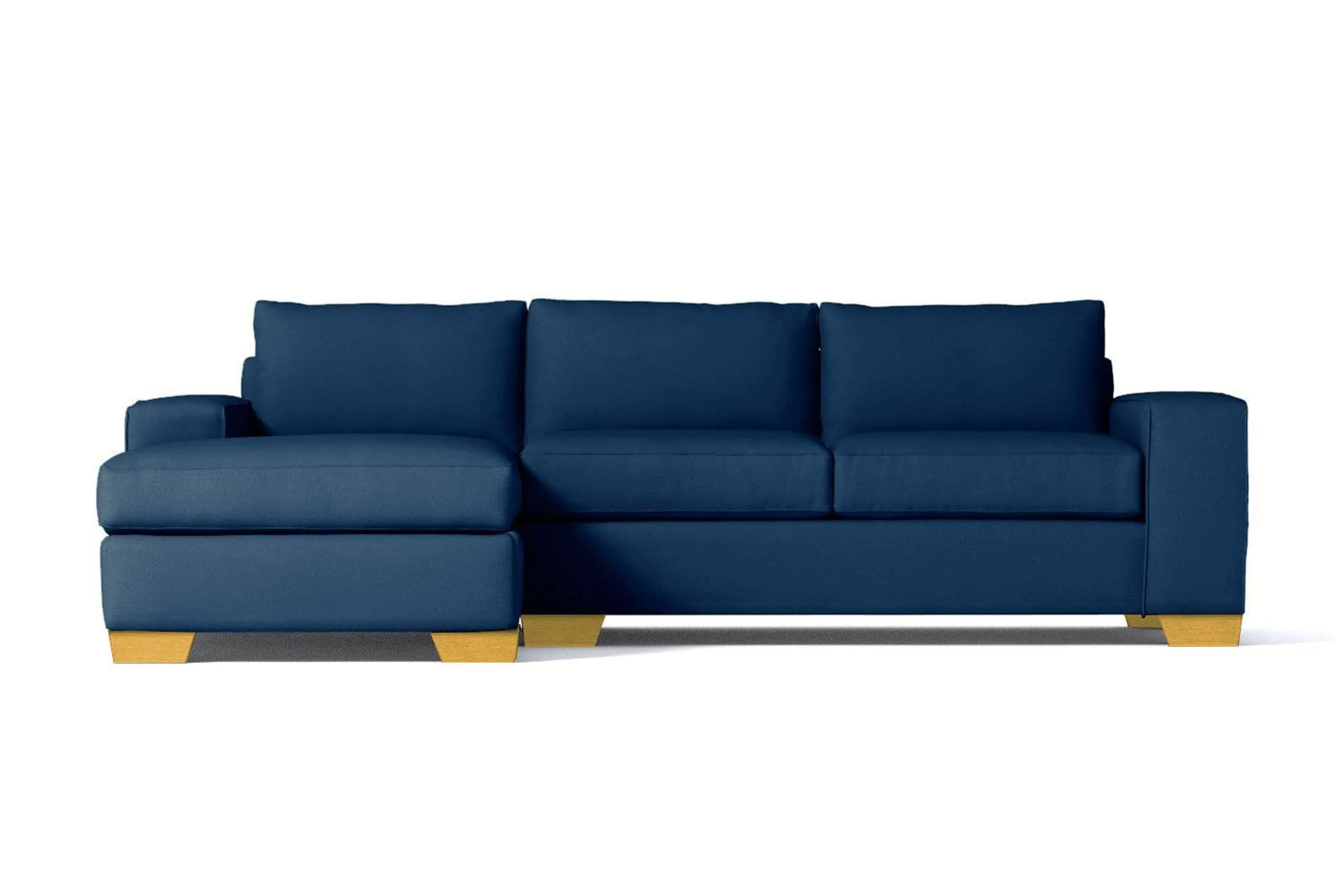 Melrose 2pc Sectional Sofa :: Leg Finish: Natural / Configuration: LAF - Chaise on the Left