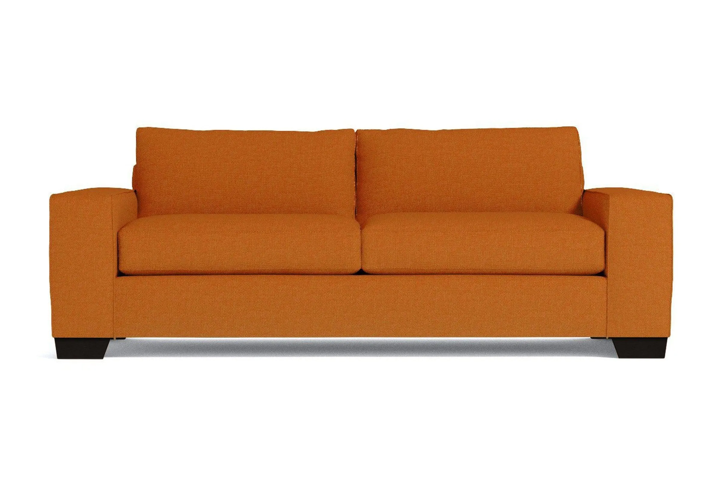 Melrose Queen Size Sleeper Sofa Bed :: Leg Finish: Espresso / Sleeper Option: Deluxe Innerspring Mattress