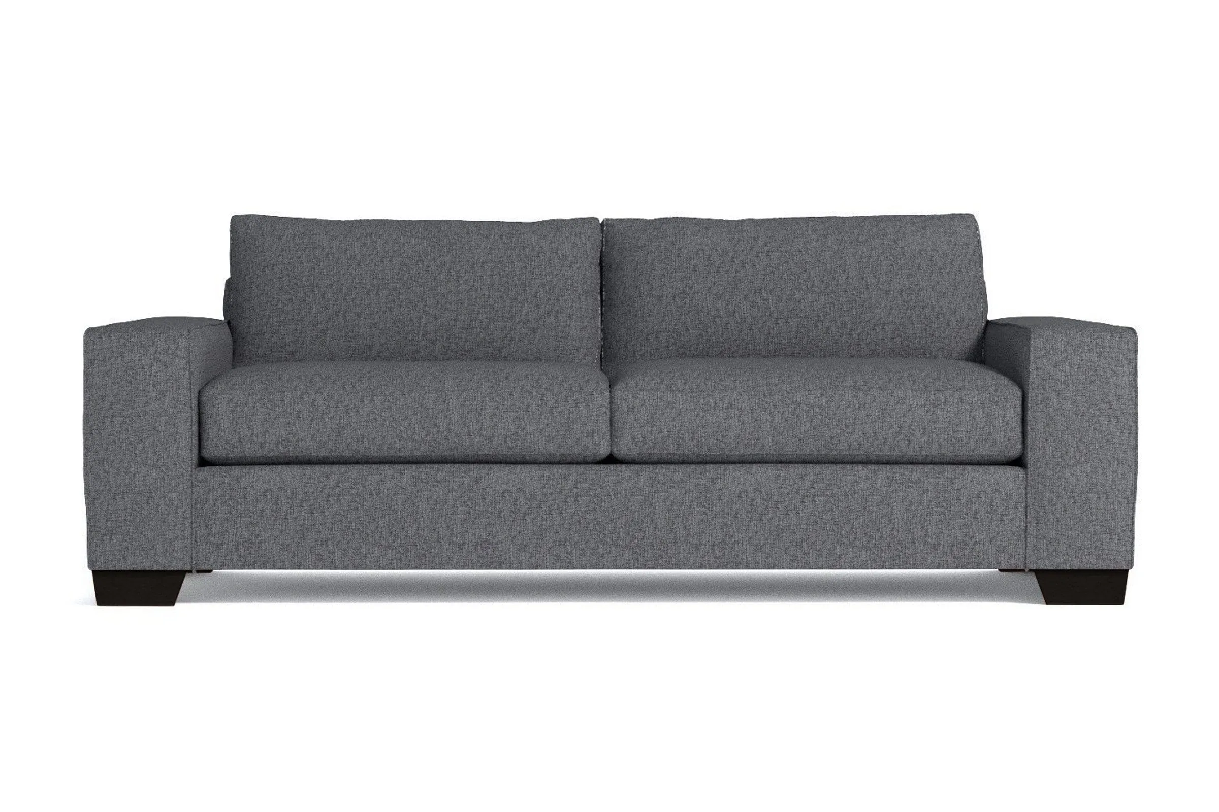 Melrose Queen Size Sleeper Sofa Bed :: Leg Finish: Espresso / Sleeper Option: Deluxe Innerspring Mattress