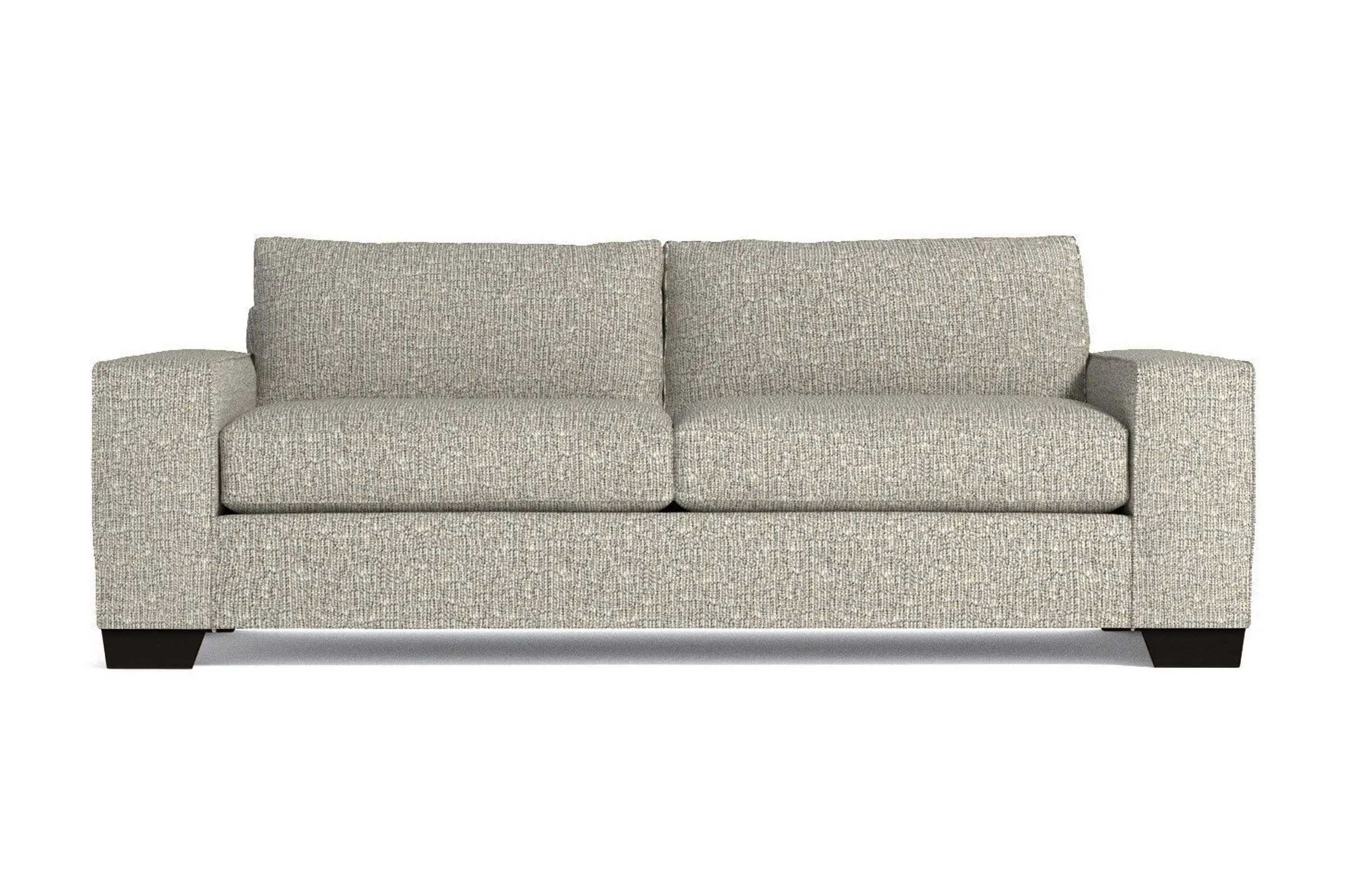 Melrose Queen Size Sleeper Sofa Bed :: Leg Finish: Espresso / Sleeper Option: Deluxe Innerspring Mattress