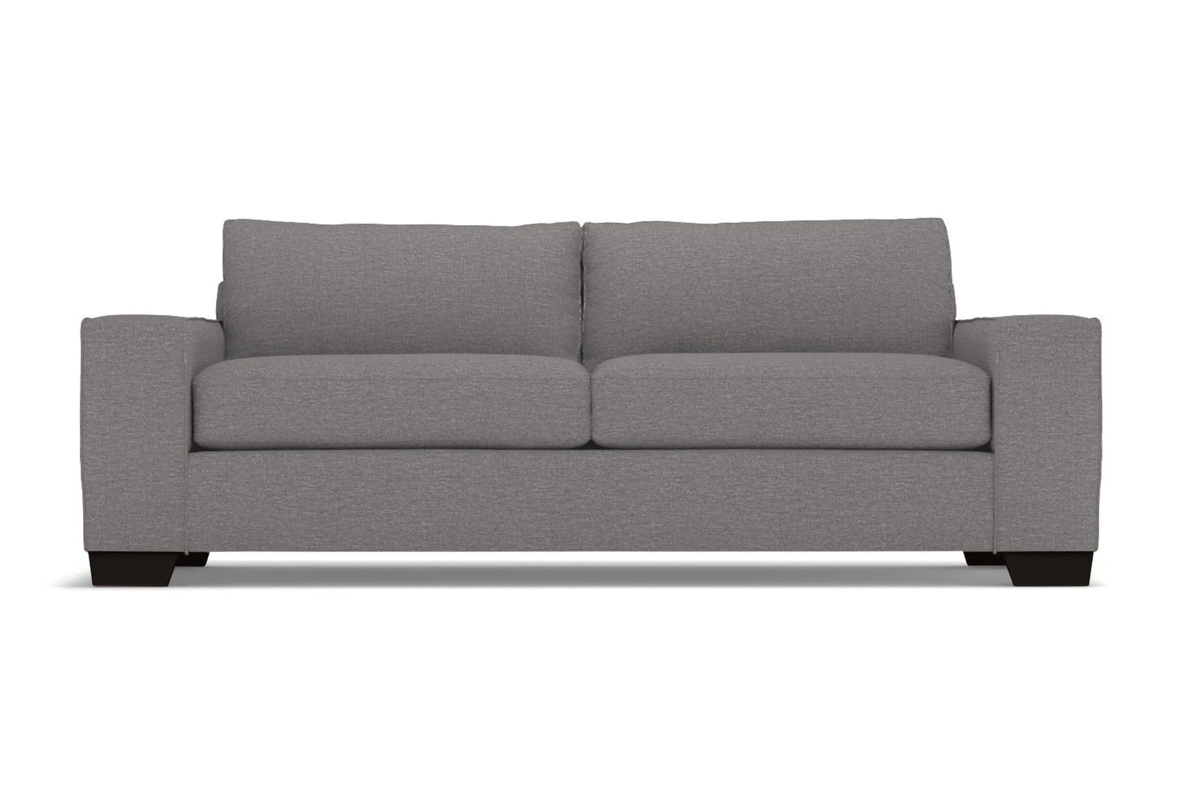 Melrose Queen Size Sleeper Sofa Bed :: Leg Finish: Espresso / Sleeper Option: Deluxe Innerspring Mattress