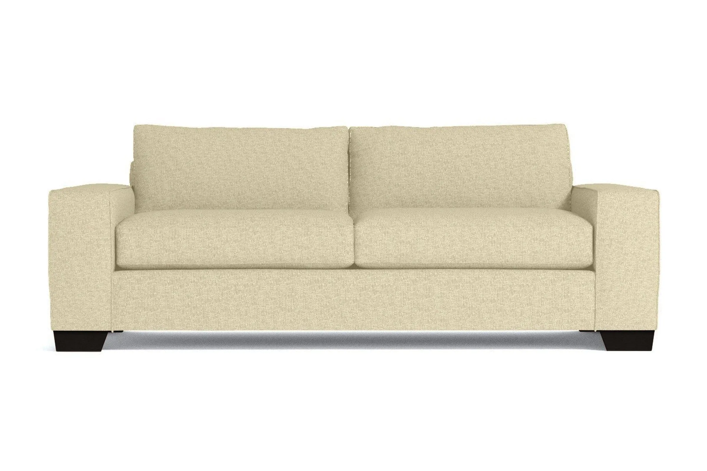 Melrose Queen Size Sleeper Sofa Bed :: Leg Finish: Espresso / Sleeper Option: Deluxe Innerspring Mattress