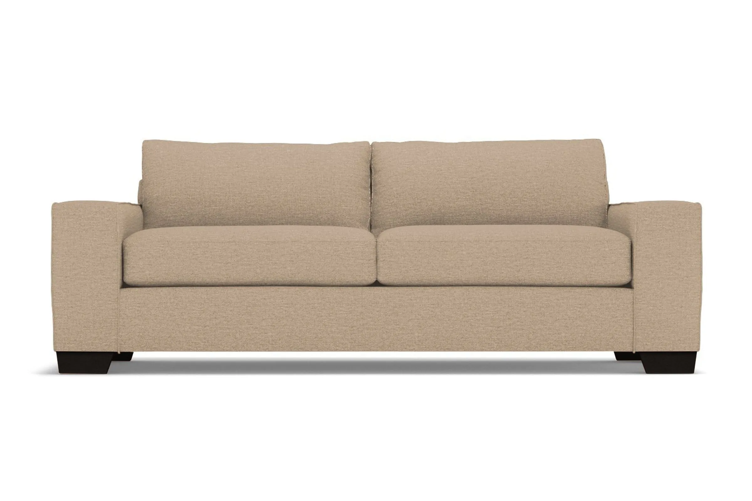 Melrose Queen Size Sleeper Sofa Bed :: Leg Finish: Espresso / Sleeper Option: Deluxe Innerspring Mattress