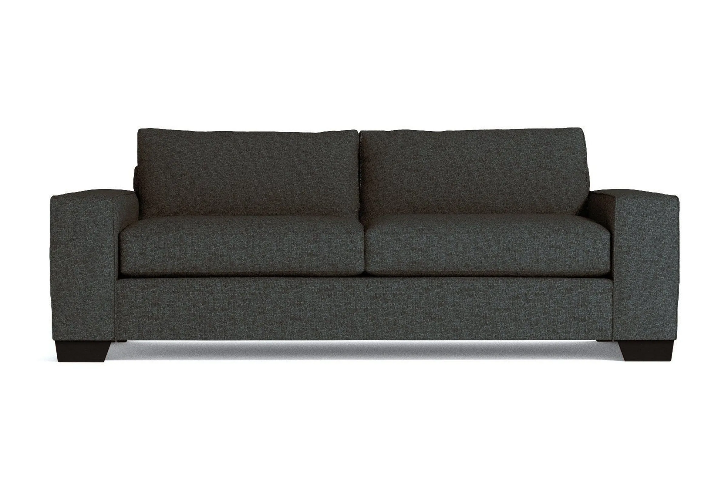 Melrose Queen Size Sleeper Sofa Bed :: Leg Finish: Espresso / Sleeper Option: Deluxe Innerspring Mattress