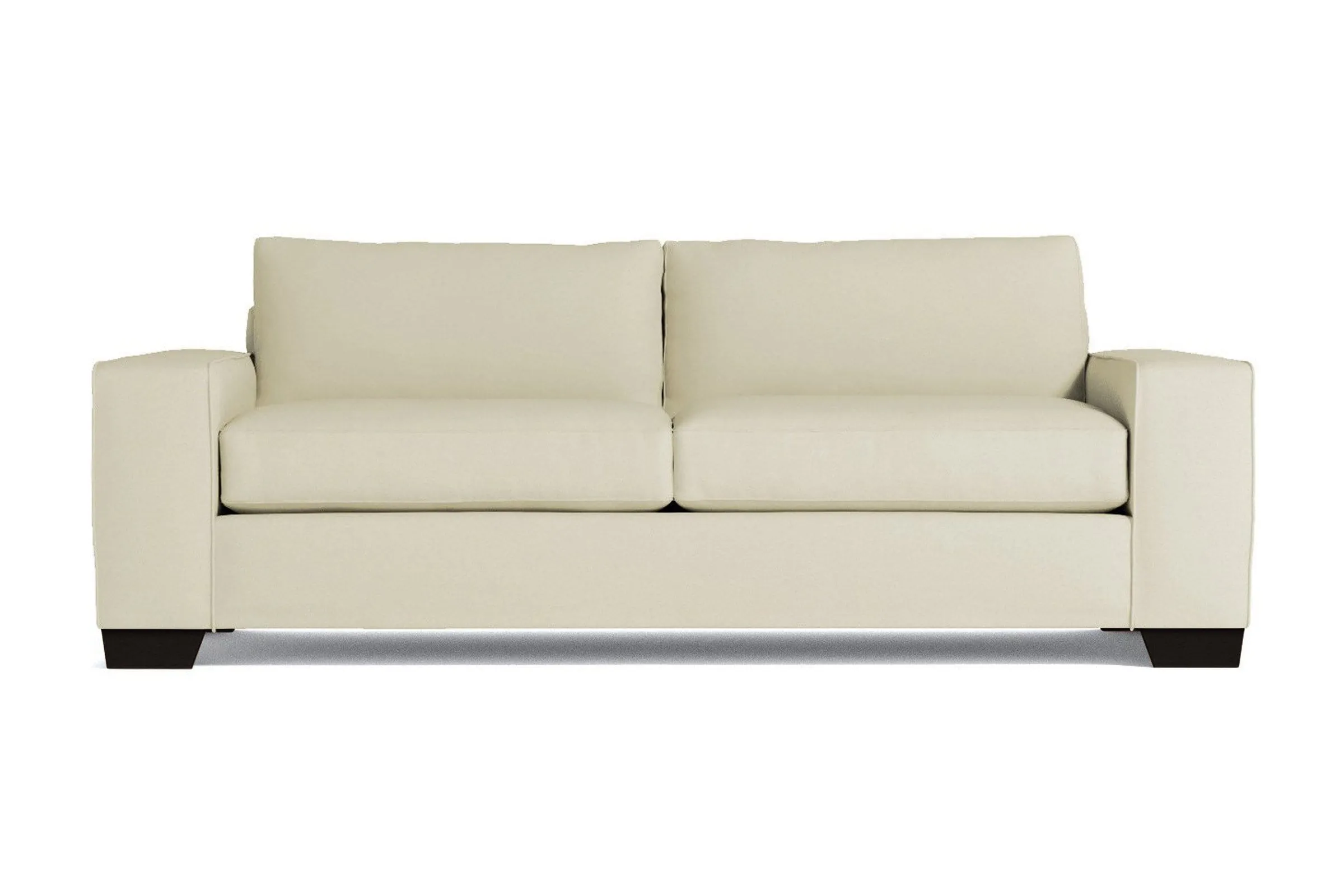 Melrose Queen Size Sleeper Sofa Bed :: Leg Finish: Espresso / Sleeper Option: Deluxe Innerspring Mattress