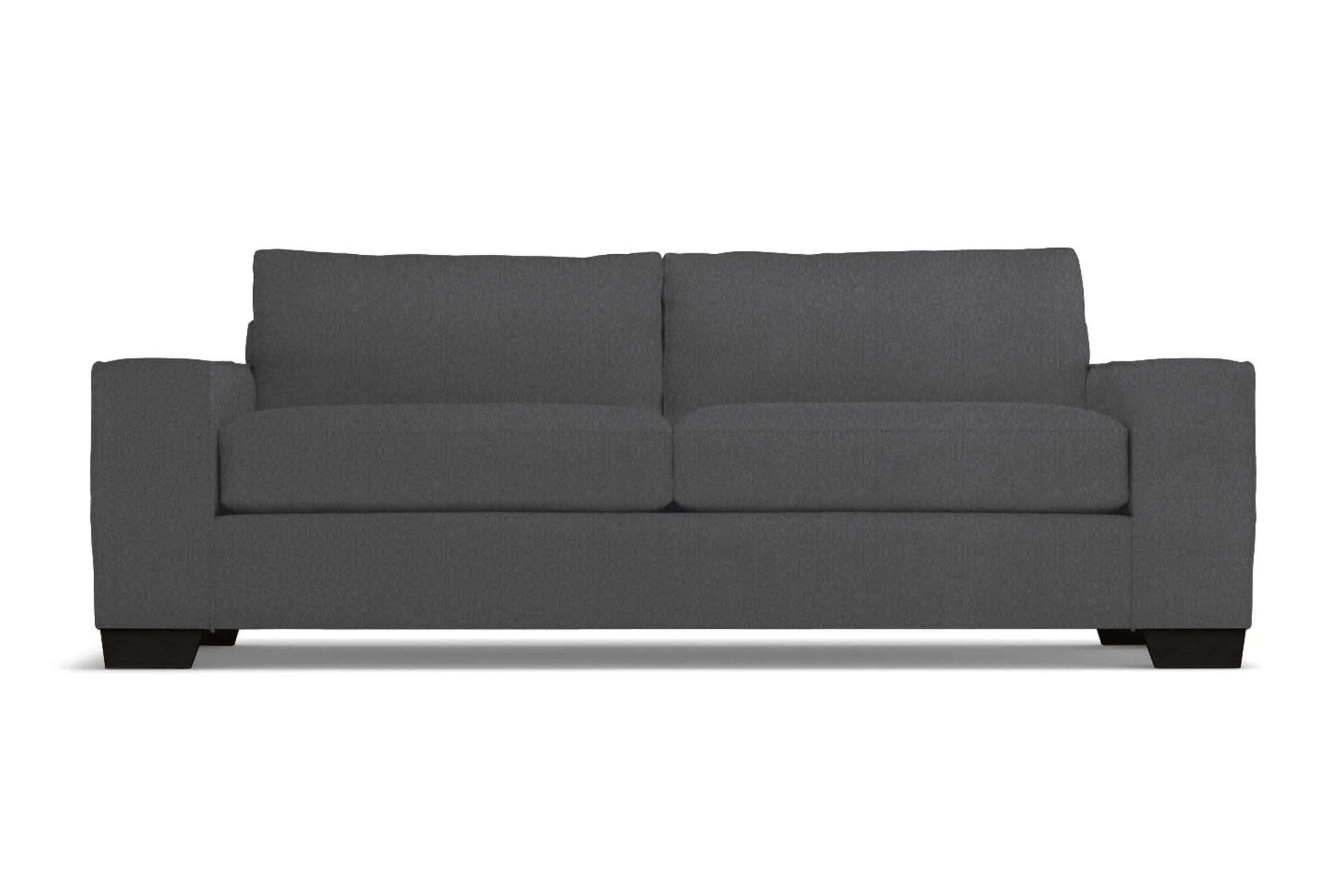 Melrose Queen Size Sleeper Sofa Bed :: Leg Finish: Espresso / Sleeper Option: Deluxe Innerspring Mattress