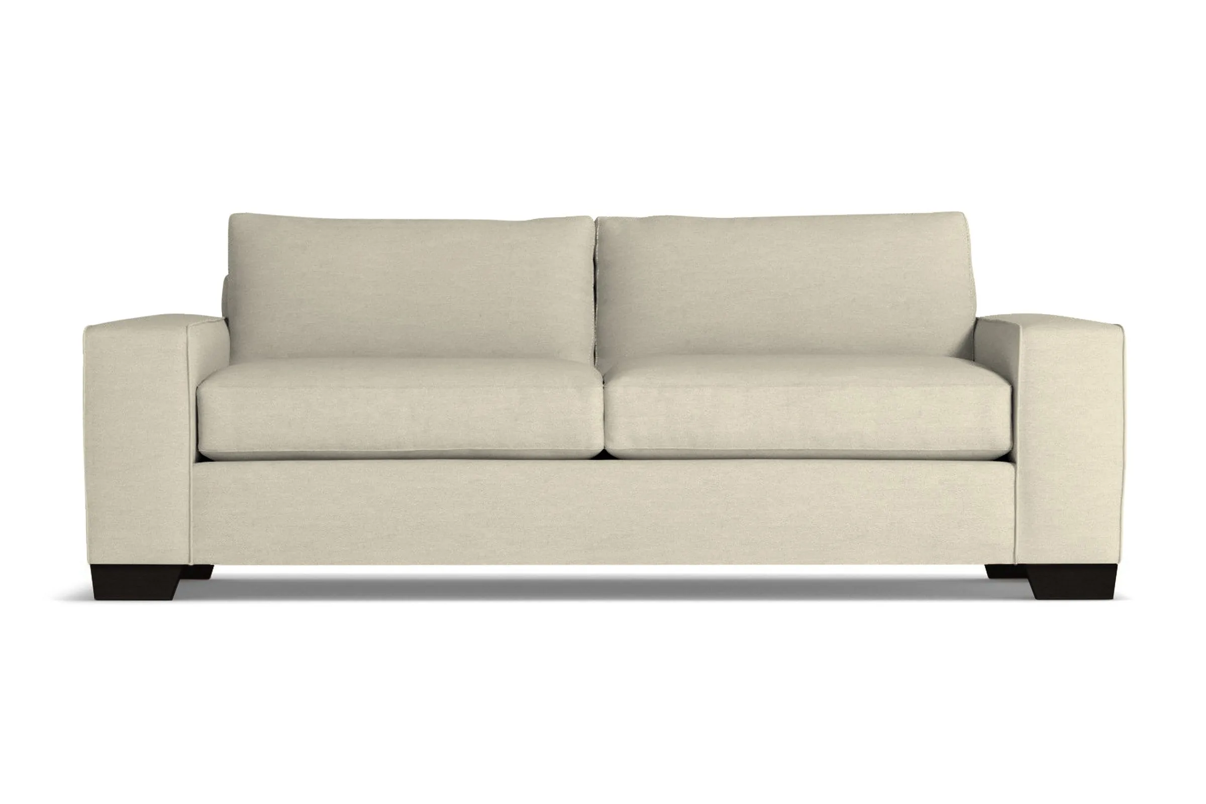 Melrose Queen Size Sleeper Sofa Bed :: Leg Finish: Espresso / Sleeper Option: Deluxe Innerspring Mattress