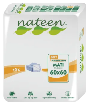 Nateen - Mati Soft - Bed Pads (60*60cm) >500ml