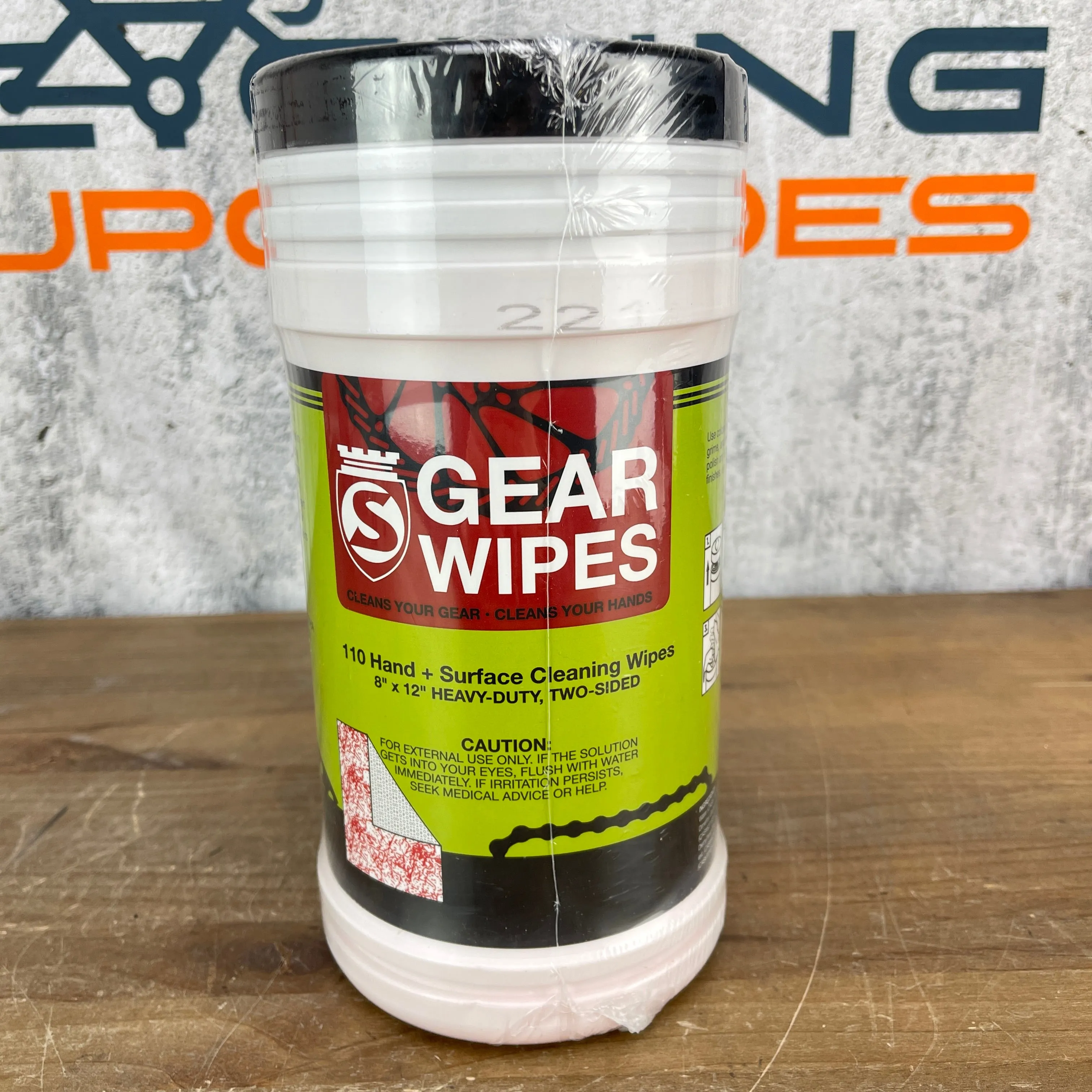 New! Silca Gear Wipes Canister 110 Hand   Surface Cleaning Wipes