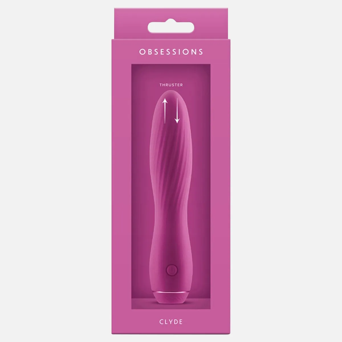 Obsession Thursting Vibrator Clyde - Dark Pink