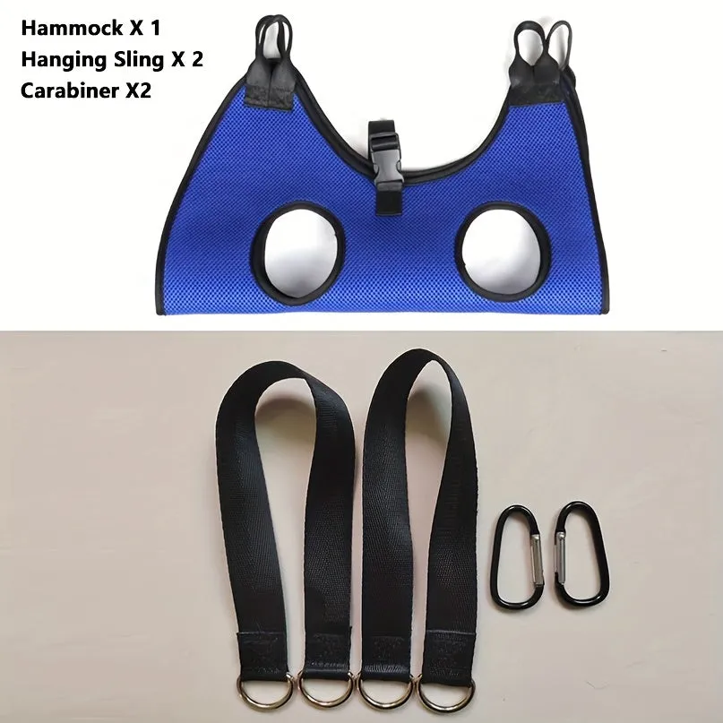 Pet Grooming Hammock Harness for Dogs and Cats – Sling for Grooming, Restraint Bag for Bathing, Trimming, and Nail Clipping