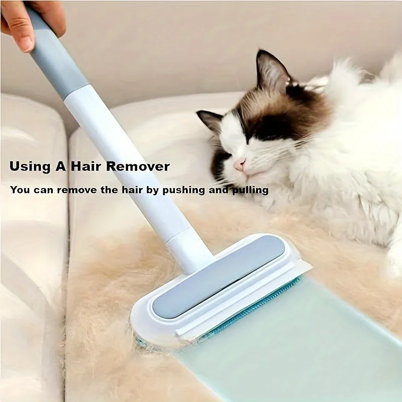 Pet Hair Remover: Washable, Multi-functional Sticky Hair Scraper for Sofa, Carpet, and Pet Grooming