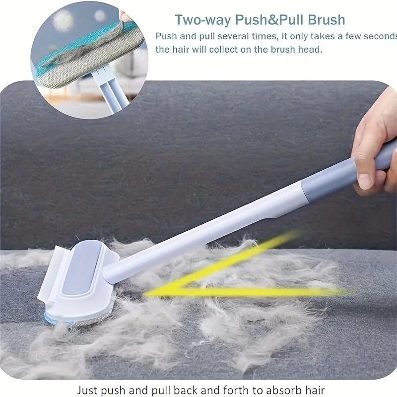 Pet Hair Remover: Washable, Multi-functional Sticky Hair Scraper for Sofa, Carpet, and Pet Grooming