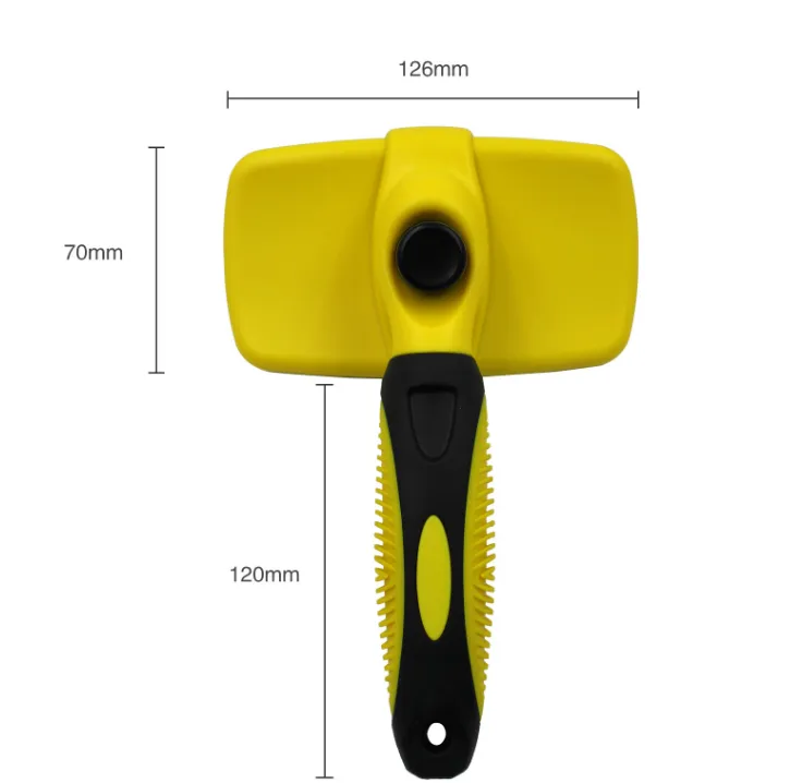 Pet Self Cleaning Slicker Brush