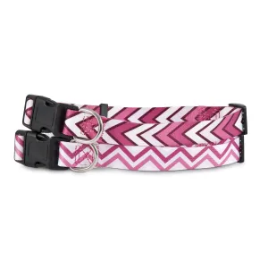 Petmate Chevron Adjustable Collar - Pink