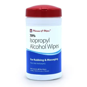 Pharma-C-Wipes™ 70% Isopropyl Alcohol First Aid Wipe