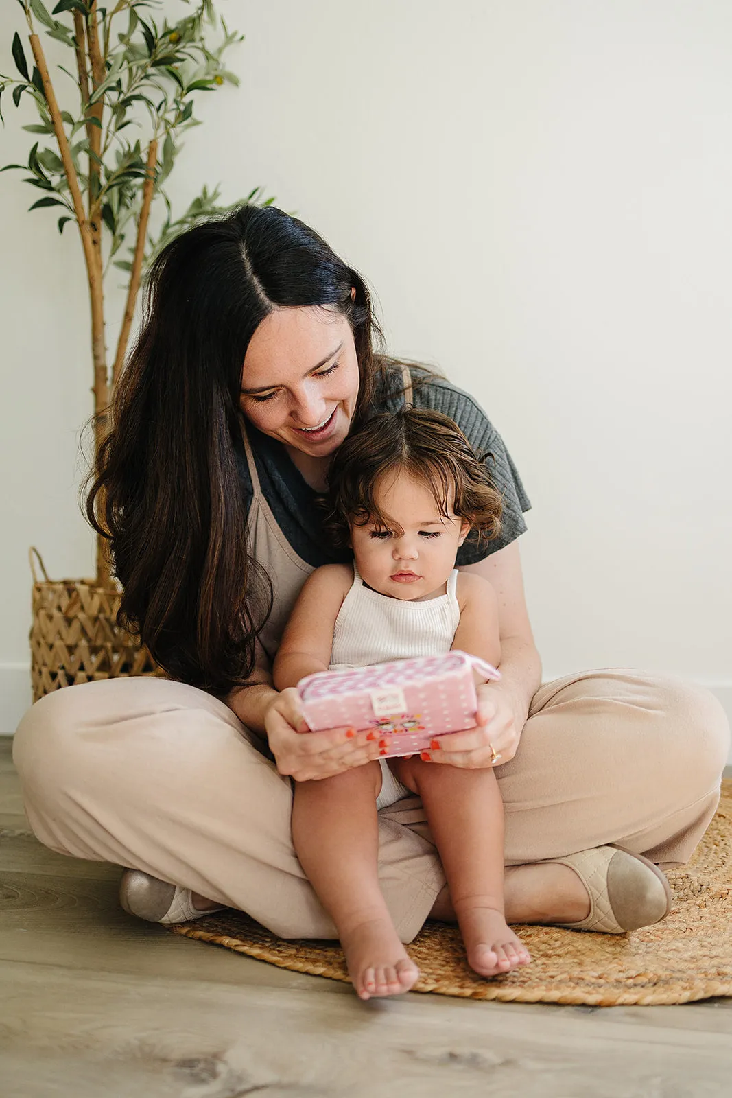 Pink Fleece Baby Girl Photo Album for Black, Brown, Multiracial Baby