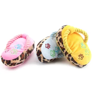 Plush Dog Toys - Slippers Shape