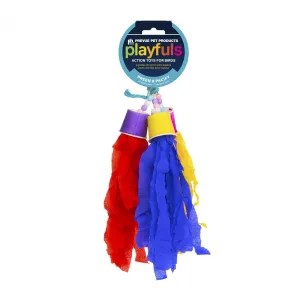 Prevue Pet Playfuls Rocket Tails Bird Toy