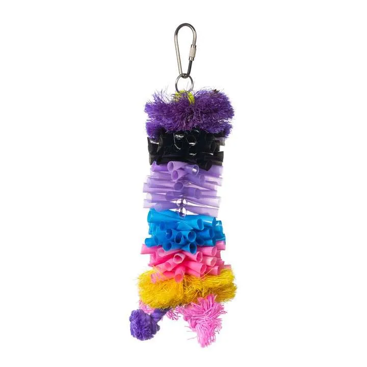 Prevue Pet Playfuls Straw Stacker Bird Toy