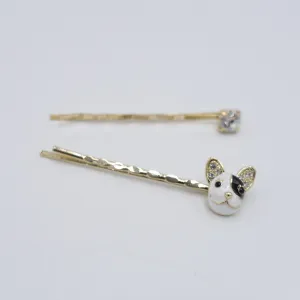 puppy bobby pin set