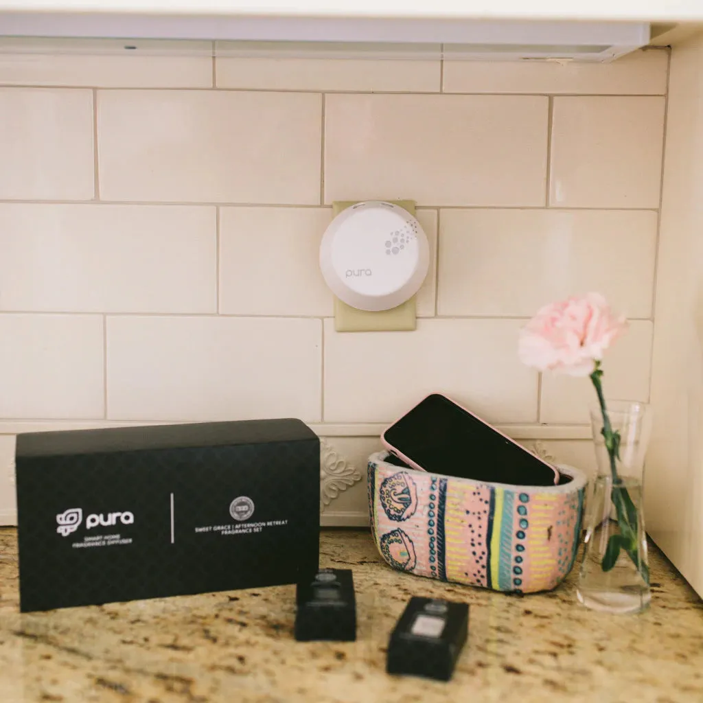 Pura Smart Home Diffuser Kit - Sweet Grace   Afternoon Retreat