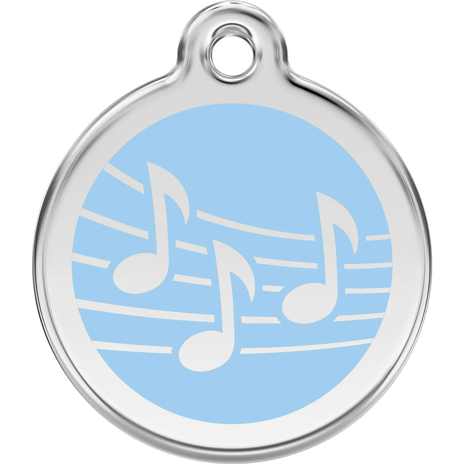 Red Dingo Music Pet ID Dog Tags