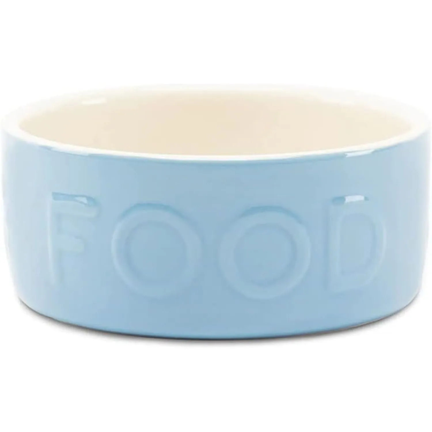 Scruffs 19cm Blue Stoneware Classic Food Bowl