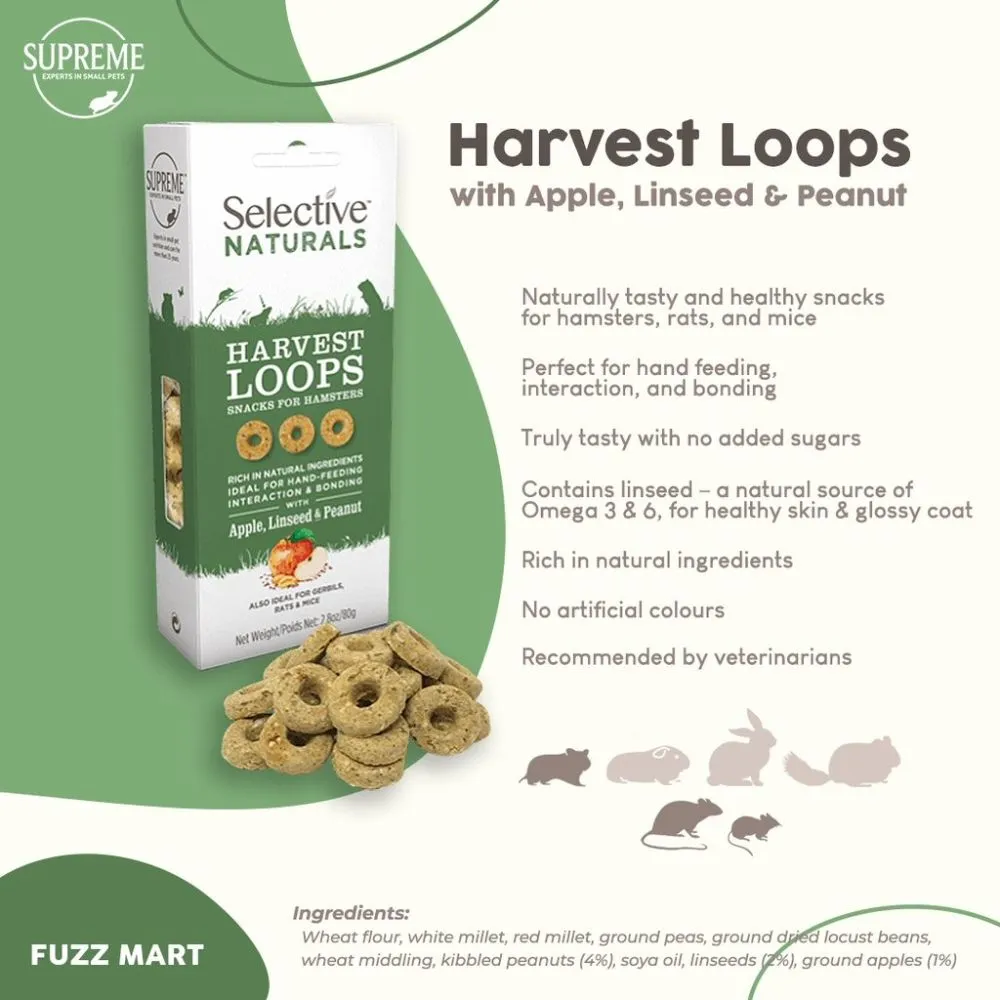 Selective Naturals 80g Harvest Loops