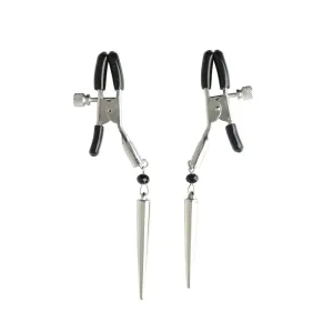 Sex and Mischief Silver Spears Nipple Clips