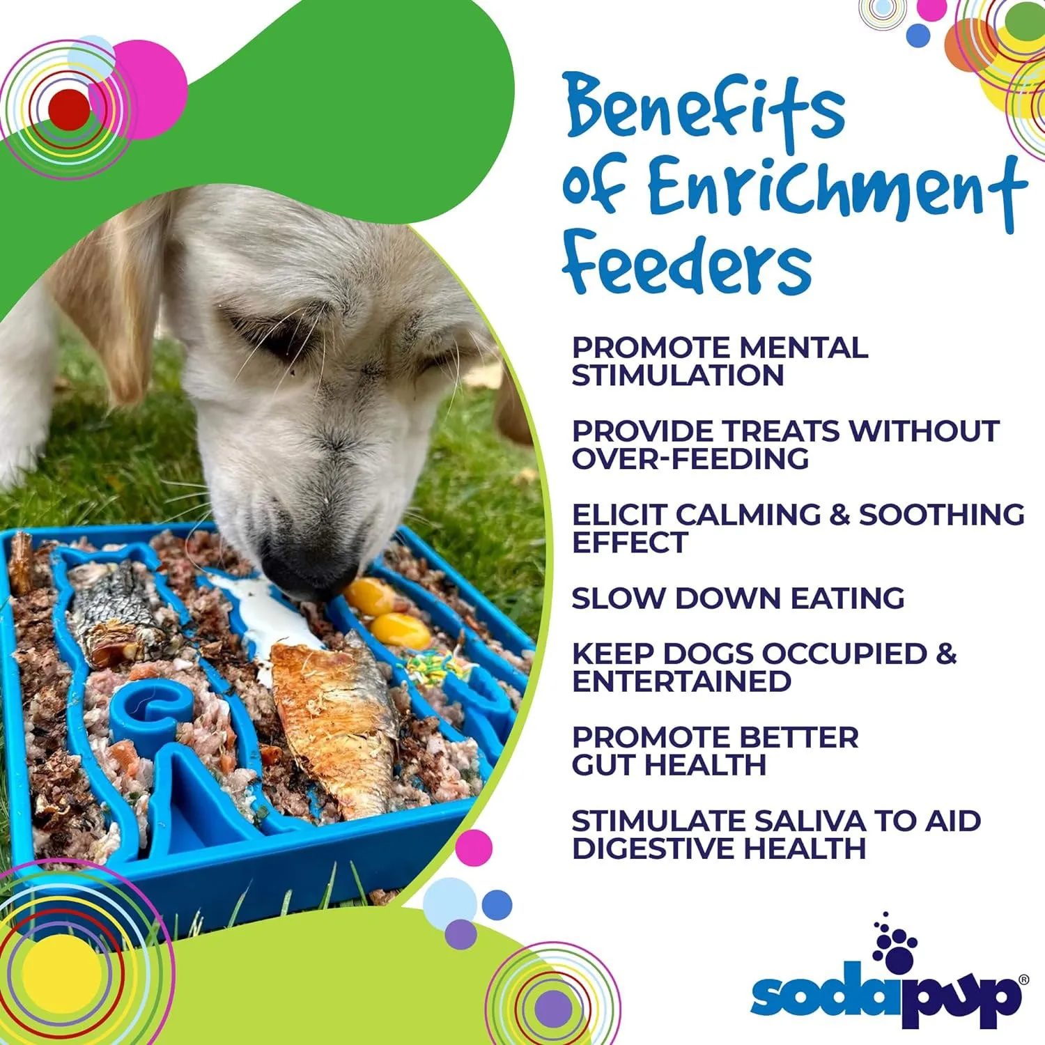 SodaPup Waiting Dogs Enrichment Tray