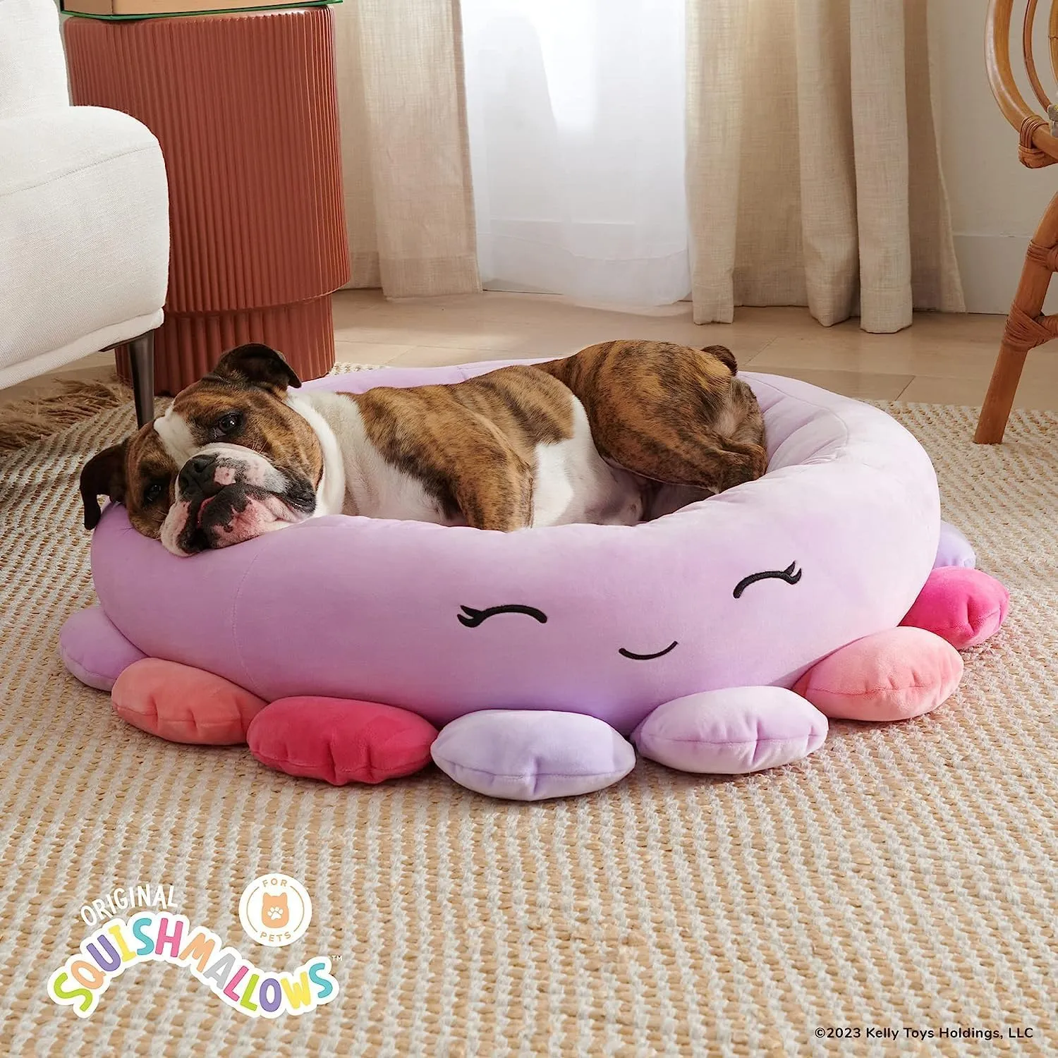 Squishmallows Pet Beds Beula the Octopus 3 Sizes