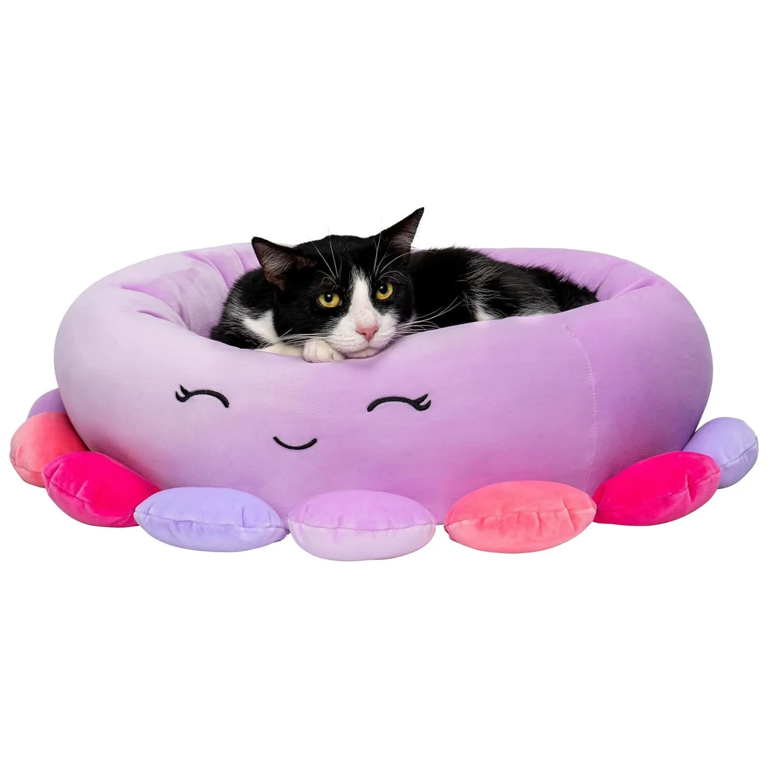 Squishmallows Pet Beds Beula the Octopus 3 Sizes