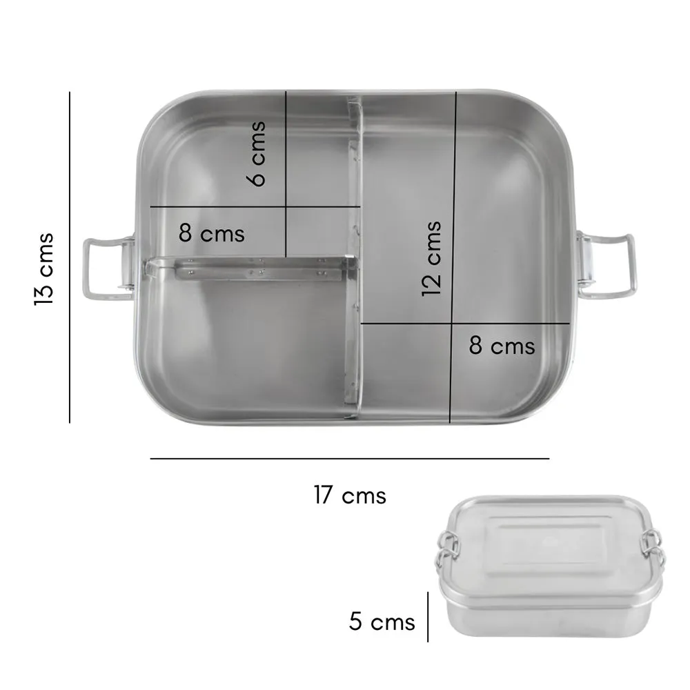 Stainless Steel Taabartoli bento lunch box