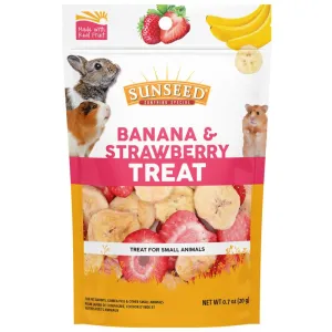 Sunseed Banana & Strawberry Small Animal Treat .7 oz.