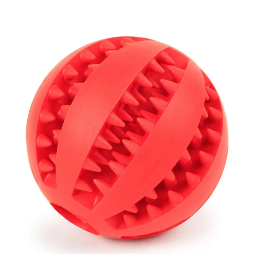 Toys for Dogs Rubber Dog Ball for Puppy Funny Dog Toys for Pet Puppies Large Dogs Tooth Cleaning Snack Ball Toy for Pet