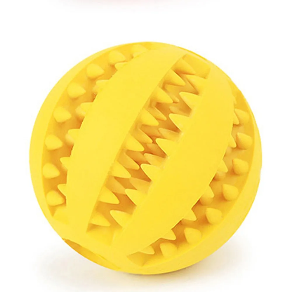 Toys for Dogs Rubber Dog Ball for Puppy Funny Dog Toys for Pet Puppies Large Dogs Tooth Cleaning Snack Ball Toy for Pet