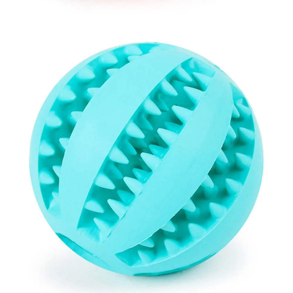 Toys for Dogs Rubber Dog Ball for Puppy Funny Dog Toys for Pet Puppies Large Dogs Tooth Cleaning Snack Ball Toy for Pet