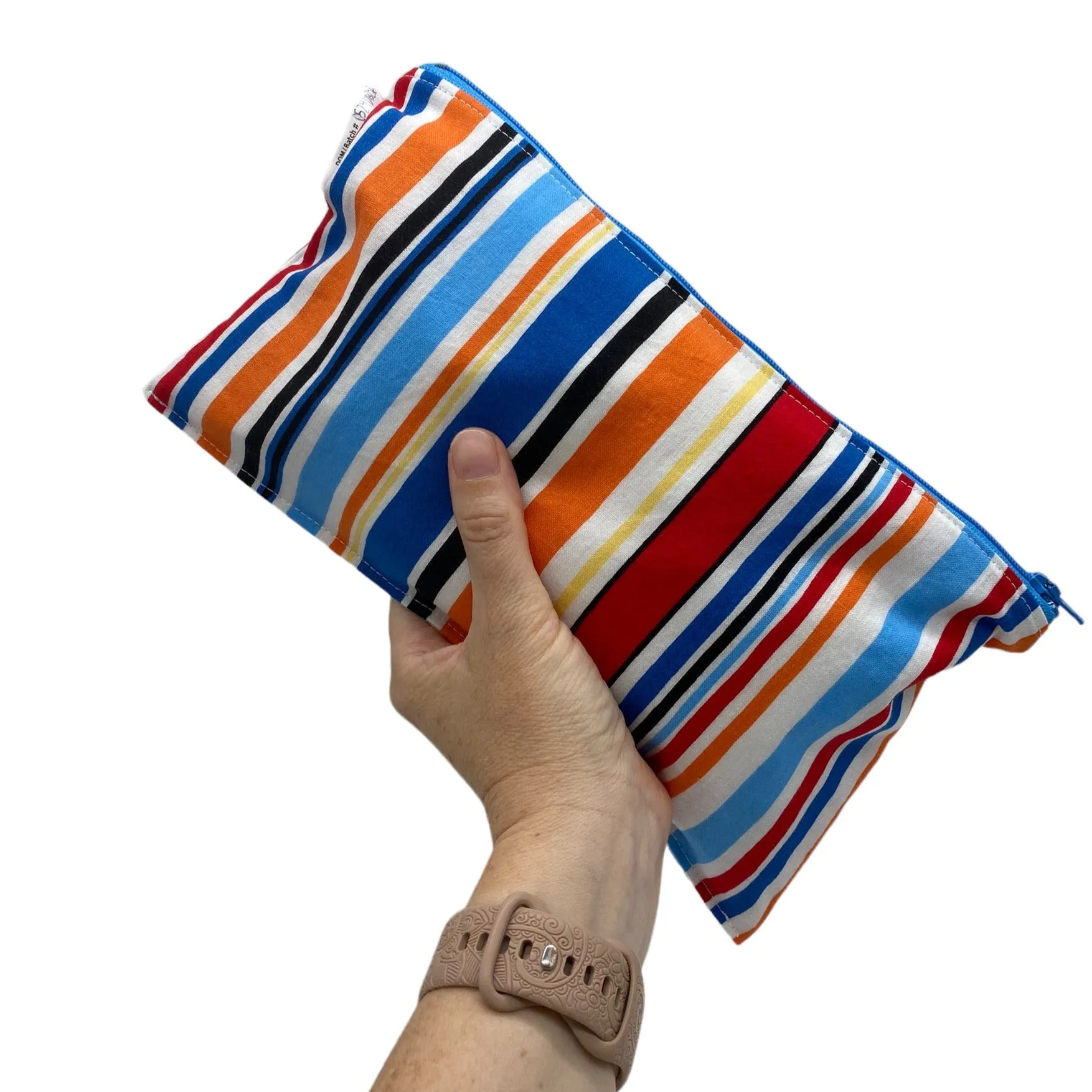 Travel Sized Wet Bag Stripes Block