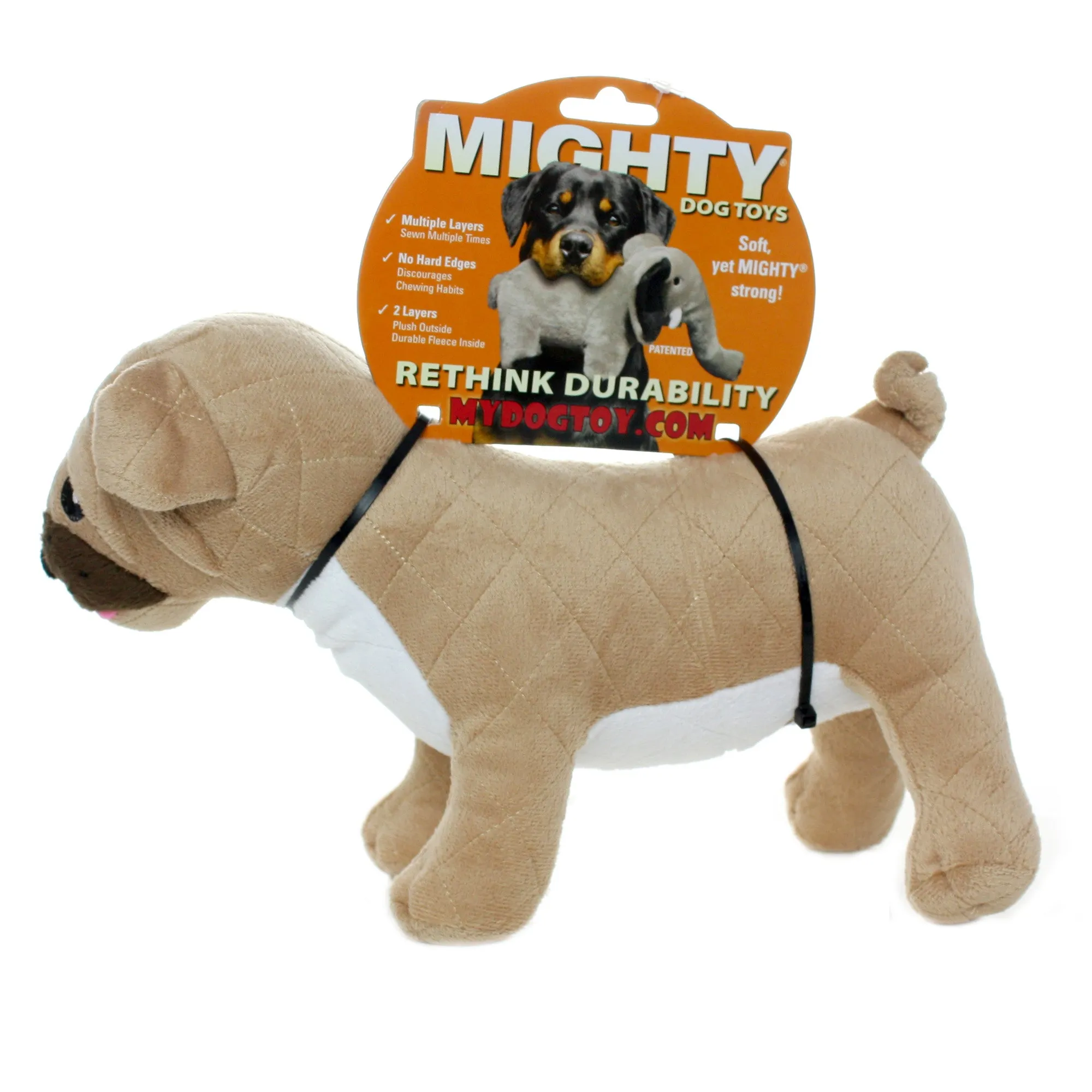 Tuffy Animal Series - Pug - 2 Sizes